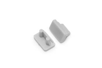end cap SLIM8 grey [20pcs]