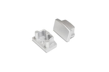 end cap BEGTON12 C silver [20pcs]