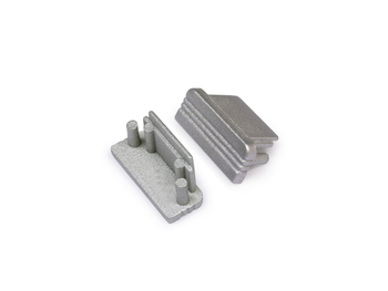 (EOL) end cap SURFACE10 silver [20pcs]