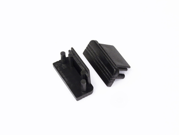 (EOL) end cap SURFACE10 black [20pcs]