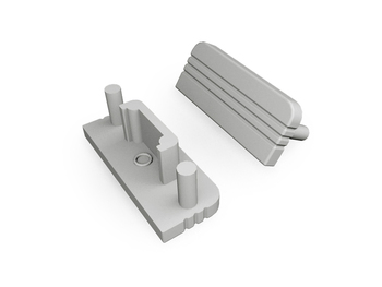 end cap SURFACE10 gen2 grey [20pcs]