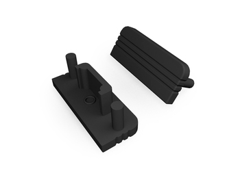end cap SURFACE10 gen2 black [20pcs]
