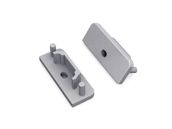 end cap SURFACE14 gen2 with hole silver [20pcs]